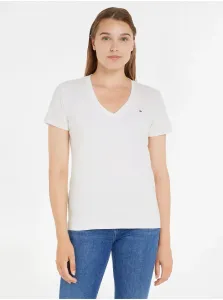 White Women's T-Shirt Tommy Hilfiger - Women #1959045
