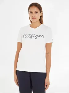 White Women's T-Shirt Tommy Hilfiger - Women #2381159