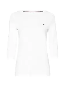 White Women's T-Shirt with three-quarter sleeves Tommy Hilfiger - Women #1561942