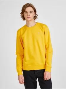 Yellow Mens Sweatshirt Tommy Jeans - Men