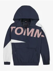 White and blue boys' hooded jacket Tommy Hilfiger - Boys #1449484