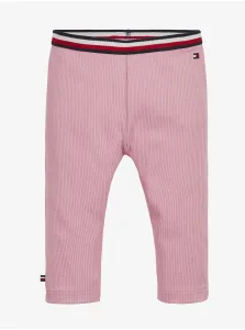 Pink Girls' Ribbed Sweatpants Tommy Hilfiger - Girls