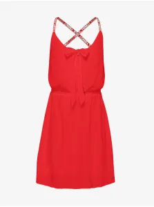 Red Ladies Dress on Straps Tommy Jeans - Women