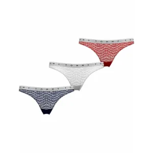 Set of three panties in red, white and black Tommy Hilfiger - Women #225257