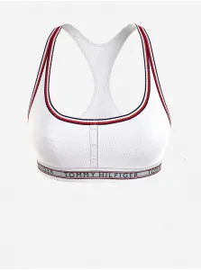 White Women's Sports Bra Tommy Hilfiger Underwear - Women #912420