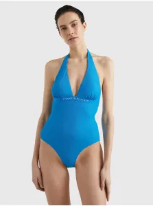 Blue Women's One-Piece Swimwear Tommy Hilfiger Underwear - Women #1960806