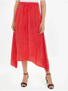 Red Women's Striped Maxi SkirtTommy Hilfiger - Women #2425750