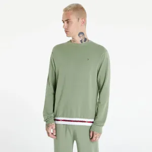 Tommy Hilfiger Logo Tape Track Sweatshirt Green #1837145