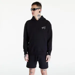 Tommy Jeans Relaxed Signature Hoodie Black #3118141