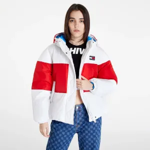 Tommy Jeans Shiny Badge Puffer Red #3074378