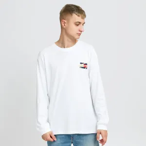 TOMMY JEANS M Vintage Circular LS Tee White #230095