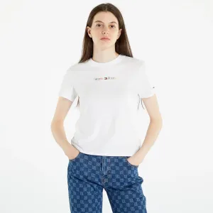 Tommy Jeans Regular Color Serif T-Shirt White #1761255