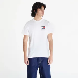 Tommy Jeans Slim Essential Flag Short Sleeve Tee White #3073970