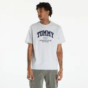 Tommy Jeans Varsity Logo T-Shirt Silver Grey #3155136