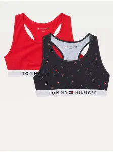 Tommy Hilfiger Set of two girls' bras in dark blue and red Tommy H - unisex #206414