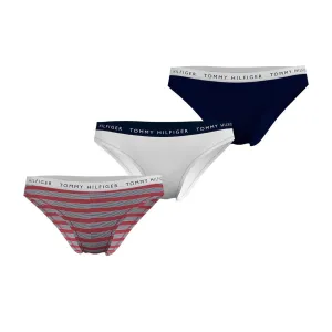 Tommy Hilfiger Essentials Bikini 3 Pack Vary Stripe/ White/ Desert Sky #225252