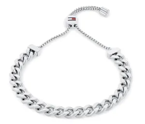Tommy Hilfiger Elegante bracciale in acciaio Sliding Chains 2780775
