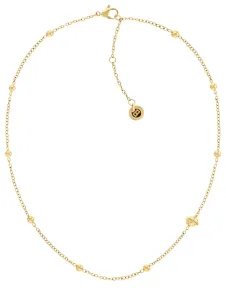 Tommy Hilfiger Elegante collana placcata in oro da donna Metallic Orb 2780817