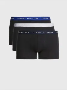 Set of three men's boxer shorts in black Tommy Hilfiger Underwear - Men #960592