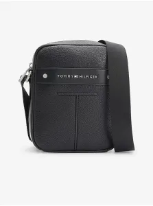 Black Men's Shoulder Bag Tommy Hilfiger Central Mini Repo - Mens