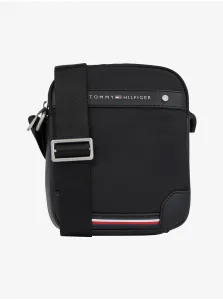 Black Men's Shoulder Bag Tommy Hilfiger Central Mini Repor - Men's