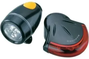 Topeak High Lite Combo II Black Front 60 lm / Rear 5 lm Luci bicicletta