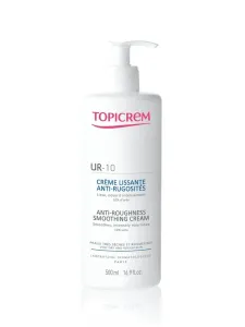 Topicrem Crema corpo per pelli ruvide e secche UR10 (Anti Roughness Smoothing Cream) 500 ml