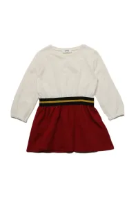 Trendyol Ecru Waist Stripe Detailed Girl Knitted Dress #1340293