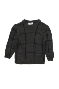 Trendyol Gray Striped Basic Boy Knitwear Sweater #1233232