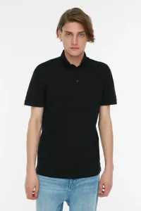 Trendyol Polo T-shirt - Black - Regular fit #755273