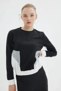 Trendyol Black Thin Basic Knitted Sweatshirt #80344