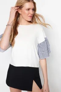 Trendyol Blouse - White - Relaxed fit
