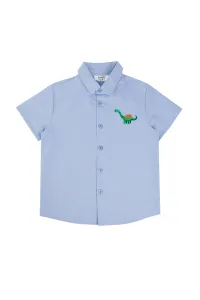 Trendyol Blue Embroidered Boy's Woven Shirt #1407091