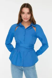 Trendyol Blue Lacing Detailed Shirt #1341553