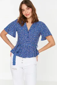 Trendyol Blue Lacing Detailed Shirt #1278532