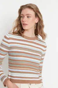 Trendyol Camel Crop Knitwear Sweater #38864