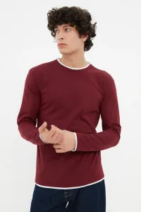 Trendyol Claret Red Men's Slim Fit T-Shirt #1501744