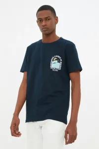 Trendyol T-Shirt - Navy blue - Regular fit #1046134