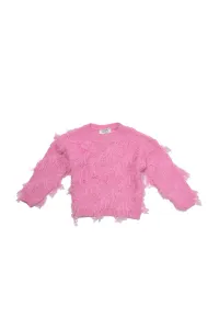 Trendyol Pink Fringe Girl Knitwear Sweater #1225941