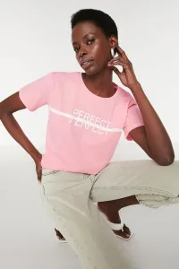 Trendyol T-Shirt - Pink - Regular #261144