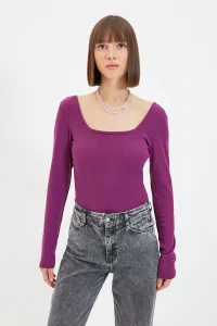 Trendyol Plum Square Collar Knitted Body #1505541