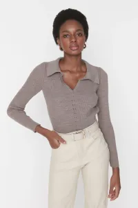 Trendyol Sweater - Brown - Regular #1319408