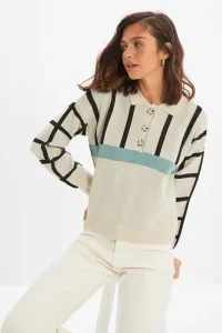 Trendyol Sweater - Gray - Regular
