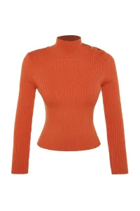 Trendyol Orange Premium Thread / Special Thread Knitwear Sweater