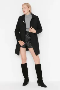 Trendyol Black Collar Detailed Cachet Coat #2749097