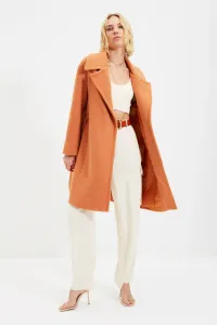 Trendyol Coat - Braun - Double-breasted