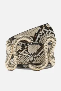 Trendyol Beige Snake Detailed Women's Belt #1056750