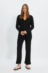 Trendyol Black Buttoned Knitwear Top-Upper Suit #171747