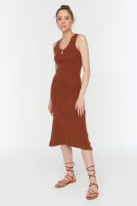 Trendyol Brown Long Dress