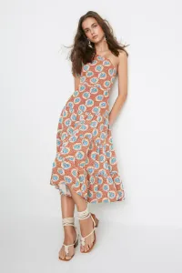 Trendyol Design Multicolored One-sleeve Dress #143868